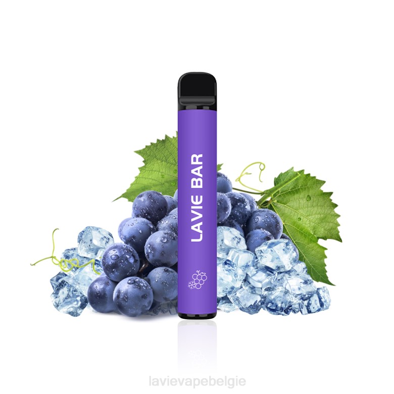 Buy LAVIE Vape - LAVIE BAR 2 versie 800 trekjes druiven ijs L0H6322