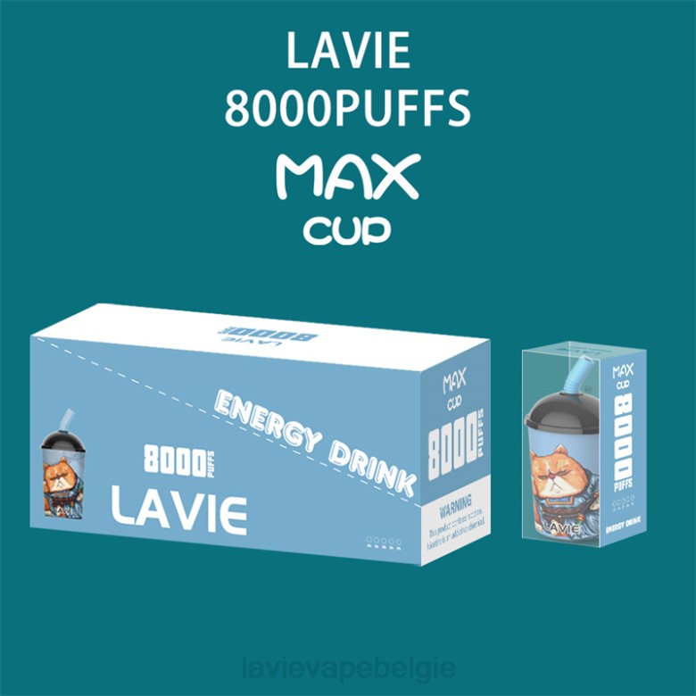 Buy LAVIE Vape - LAVIE Max Cup 8000 trekjes energie drankje L0H6259