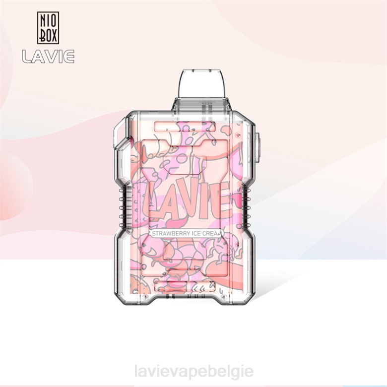 Buy LAVIE Vape - LAVIE NIO BOX 9000 trekjes aardbeienijs L0H6196