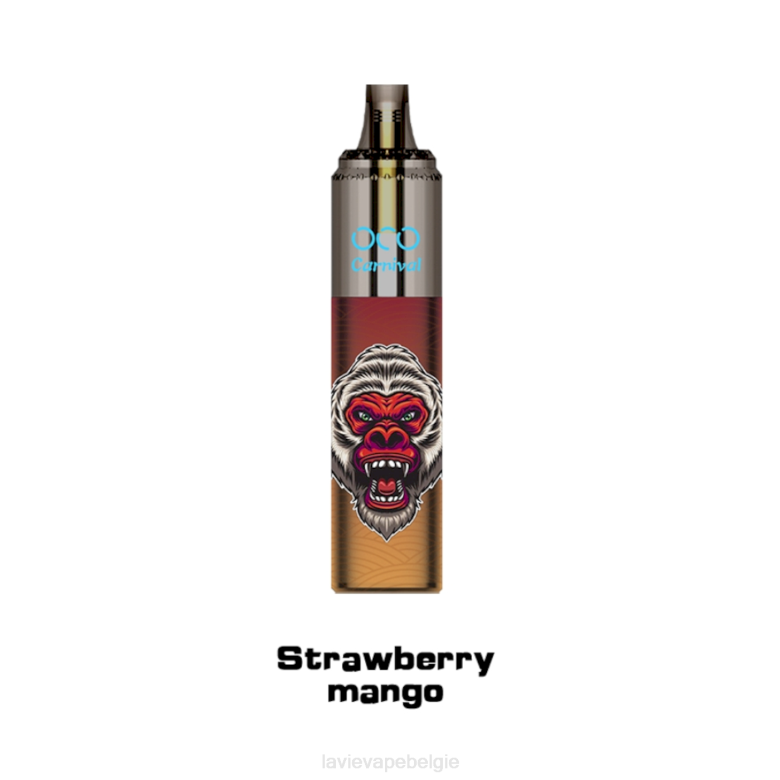 Buy LAVIE Vape - LAVIE OCO Carnaval 10000 trekjes aardbei-mango L0H6357