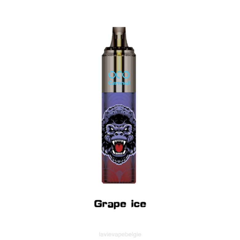 Buy LAVIE Vape - LAVIE OCO Carnaval 10000 trekjes druiven ijs L0H6350