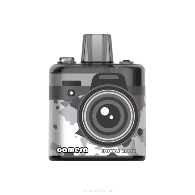 LAVIE Vape België - LAVIE Camera 8000 trekjes dubbele appel L0H6170