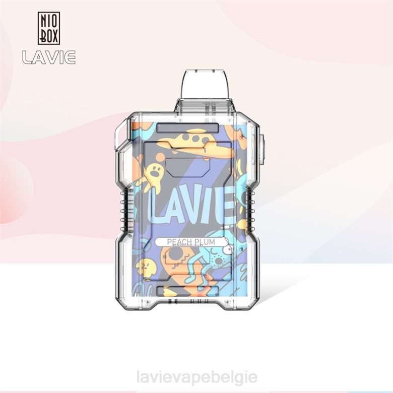 LAVIE Vape België - LAVIE NIO BOX 9000 trekjes perzik pruim L0H6198