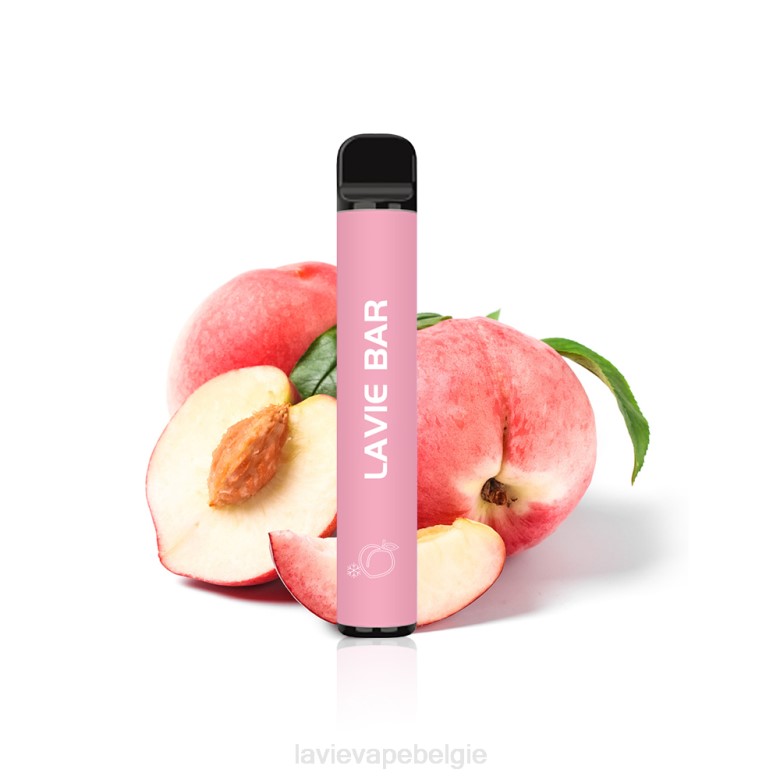 LAVIE Vape Brussel - LAVIE BAR 2 versie 800 trekjes perzik ijs L0H6325