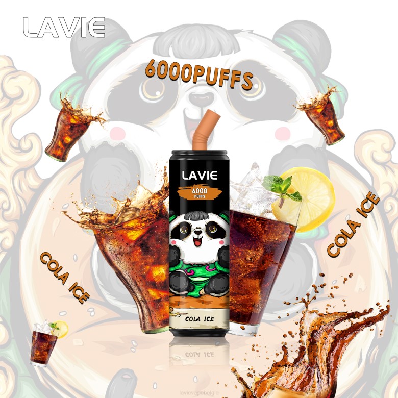 LAVIE Vape Brussel - LAVIE Coke BAR 6000 trekjes cola-ijs L0H6276