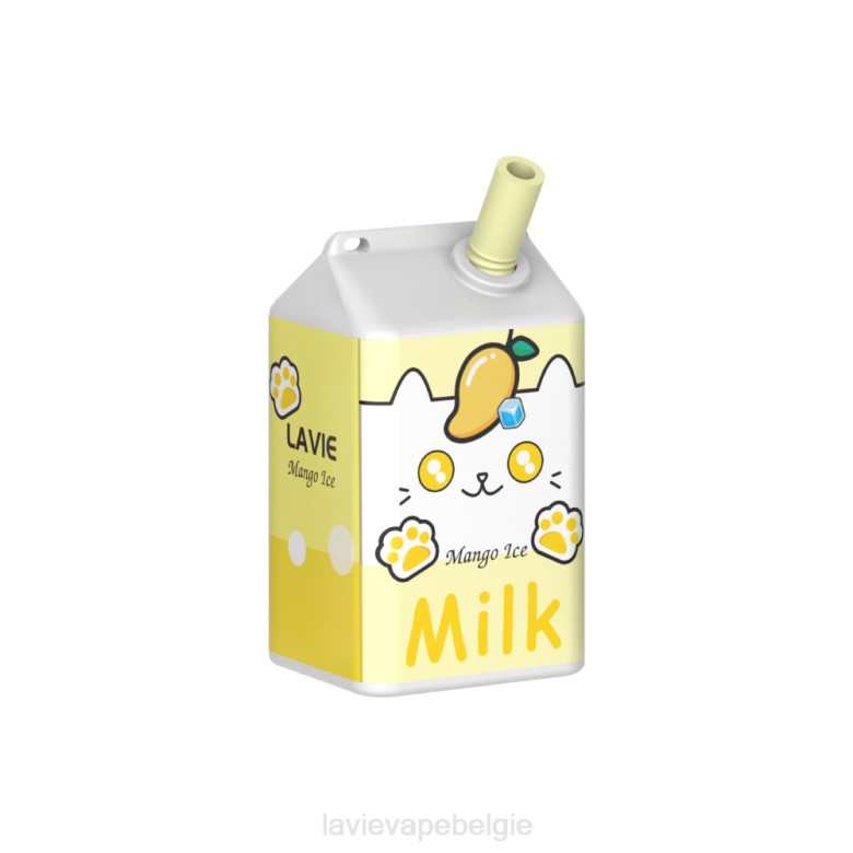 LAVIE Vape Brussel - LAVIE MILK 7000 trekjes mango-ijs L0H6178