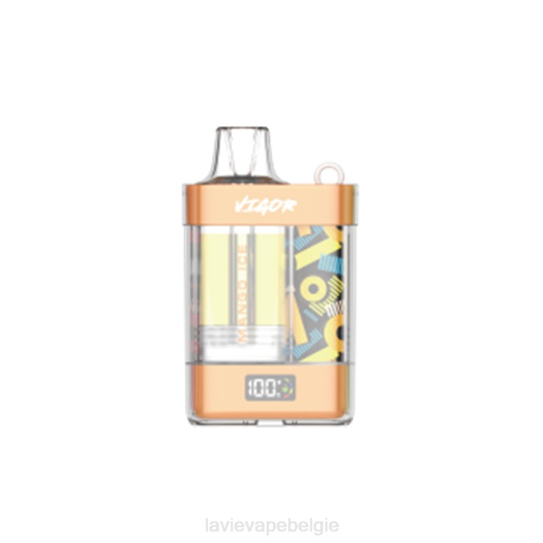 LAVIE Vape Brussel - LAVIE VIGOR 15000 trekjes mango-ijs L0H63
