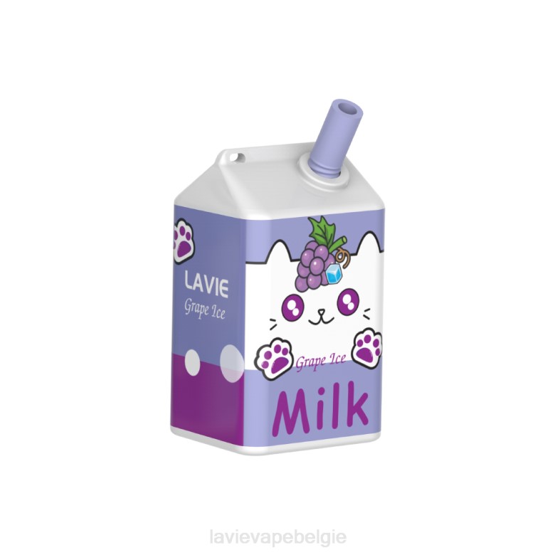 LAVIE Vape Price - LAVIE MILK 7000 trekjes druiven ijs L0H6186