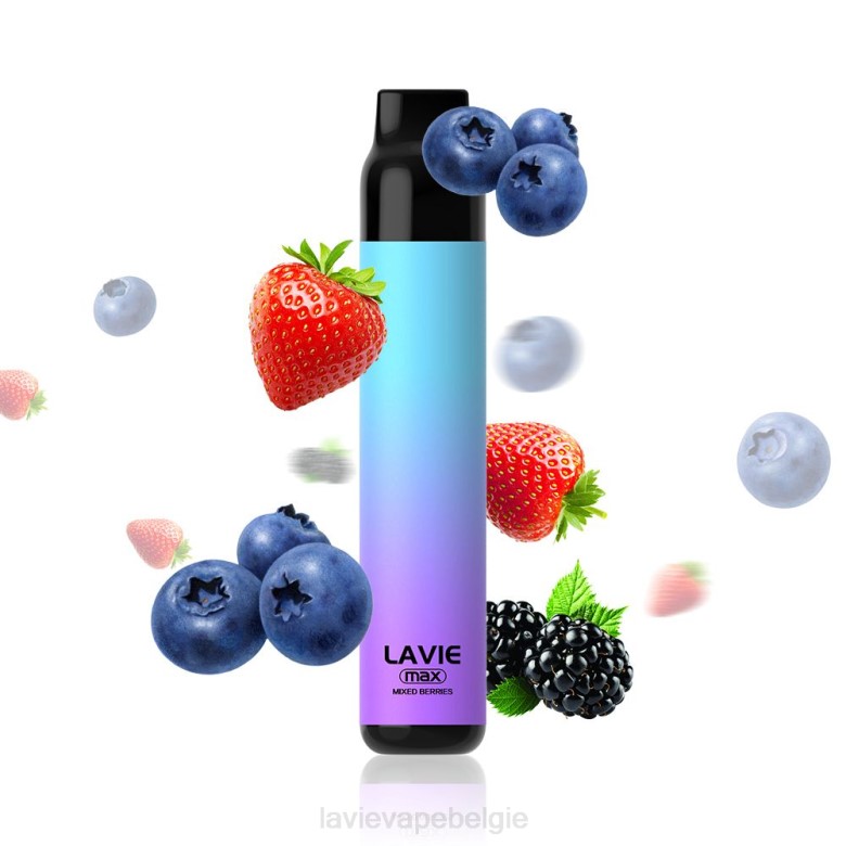 LAVIE Vape Review - LAVIE BAR 5000 trekjes - max gemengde bessen L0H6281