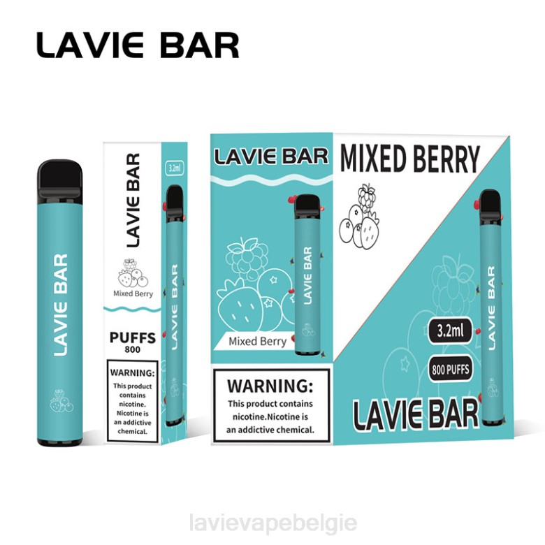 LAVIE Vape Review - LAVIE BAR 800 trekjes gemengde bessen L0H6316