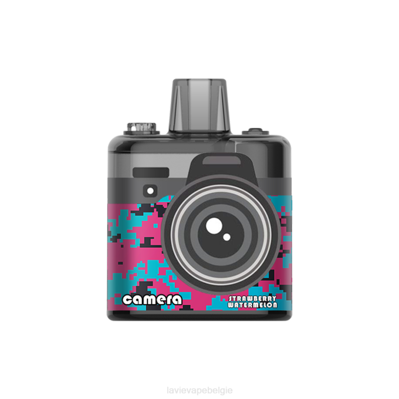 LAVIE Vape Review - LAVIE Camera 8000 trekjes aardbei watermeloen L0H6169