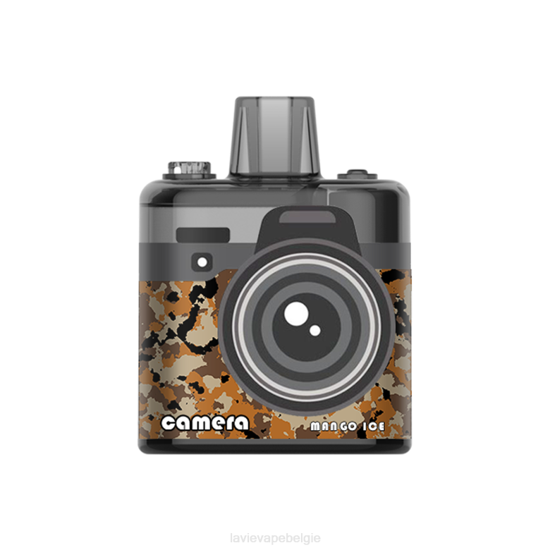LAVIE Vape Review - LAVIE Camera 8000 trekjes mango-ijs L0H6176