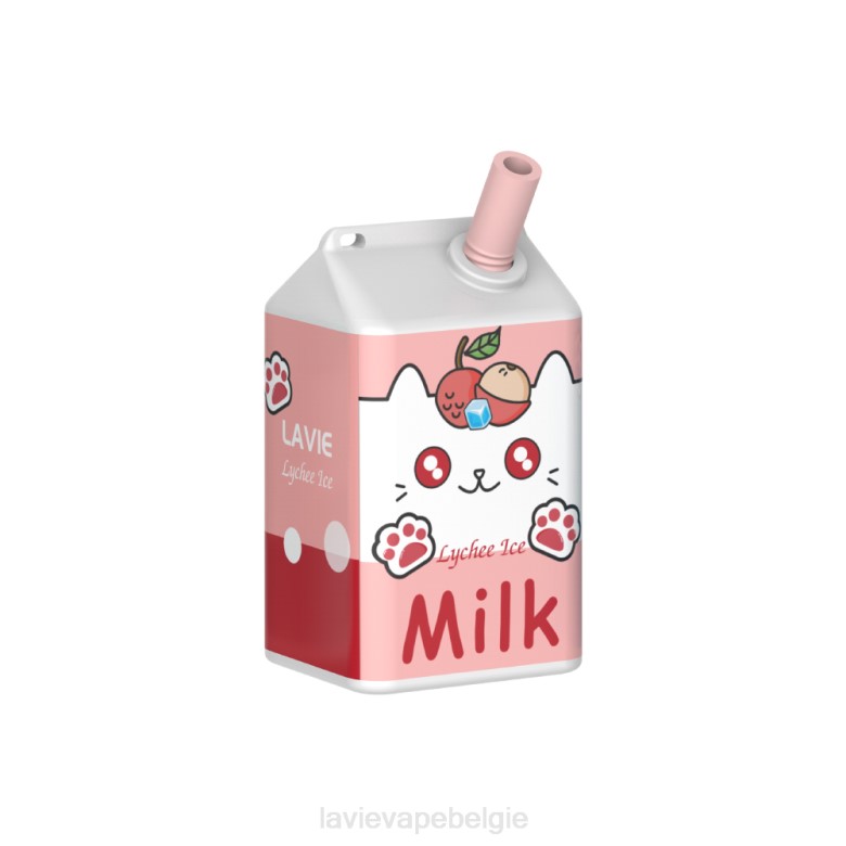 LAVIE Vape Review - LAVIE MILK 7000 trekjes lychee-ijs L0H6183