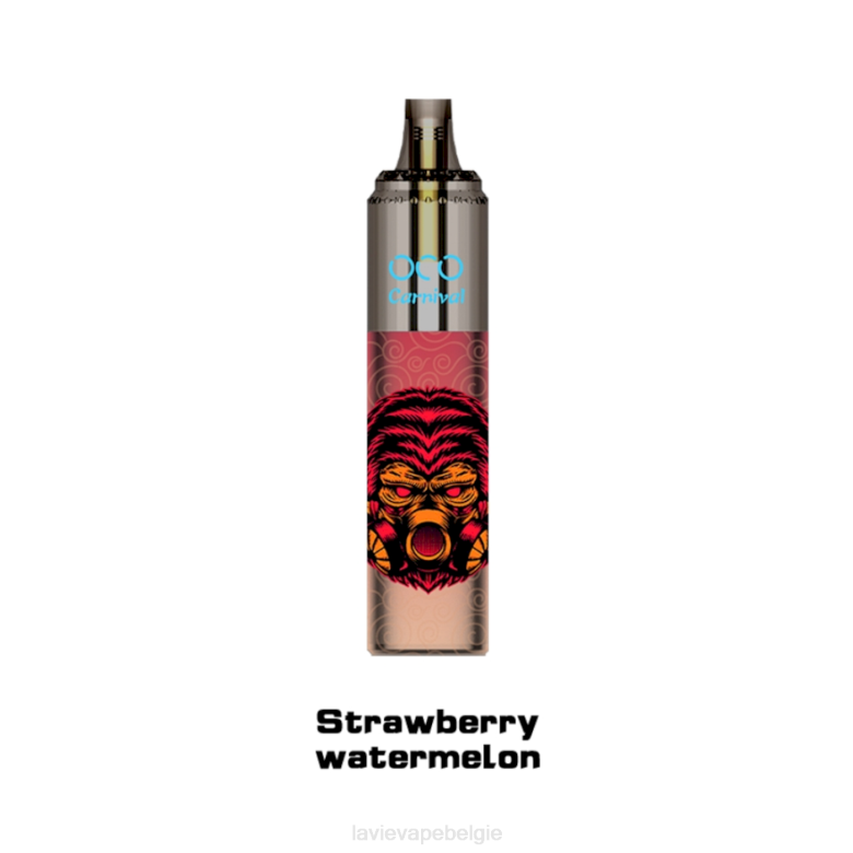 LAVIE Vape Review - LAVIE OCO Carnaval 10000 trekjes aardbei watermeloen L0H6358