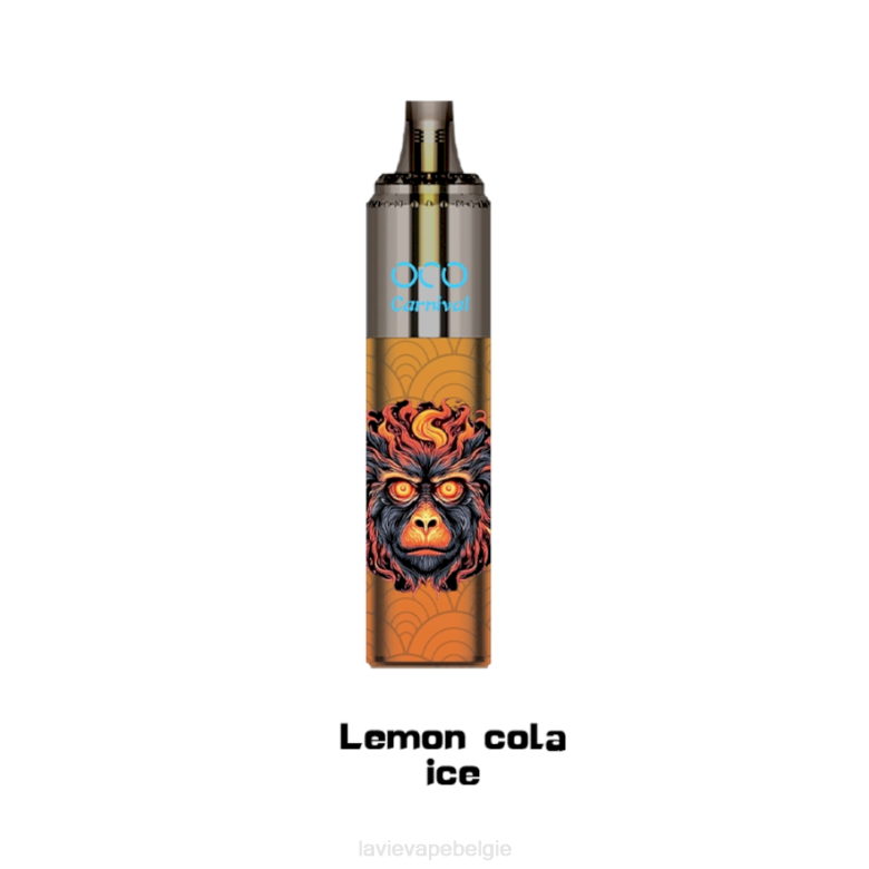 LAVIE Vape Review - LAVIE OCO Carnaval 10000 trekjes citroen-cola-ijs L0H6351