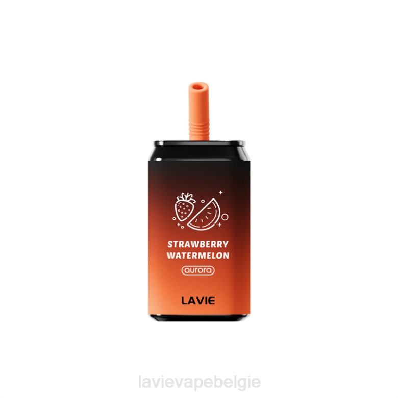 LAVIE Vapes - LAVIE Aurora 11000 trekjes aardbei watermeloen L0H6146