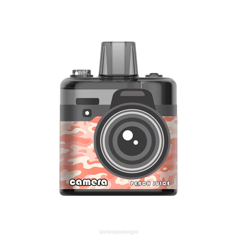 LAVIE Vapes - LAVIE Camera 8000 trekjes perziksap L0H6174