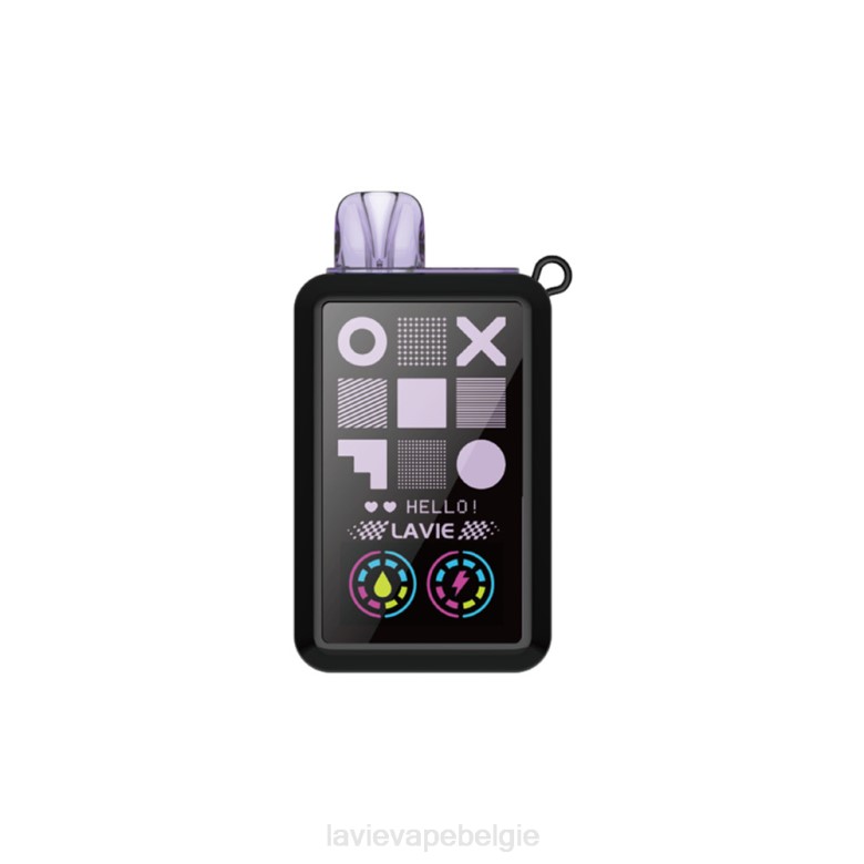LAVIE Vapes - LAVIE Cyber 20000 trekjes druivenijs/muntijs L0H627