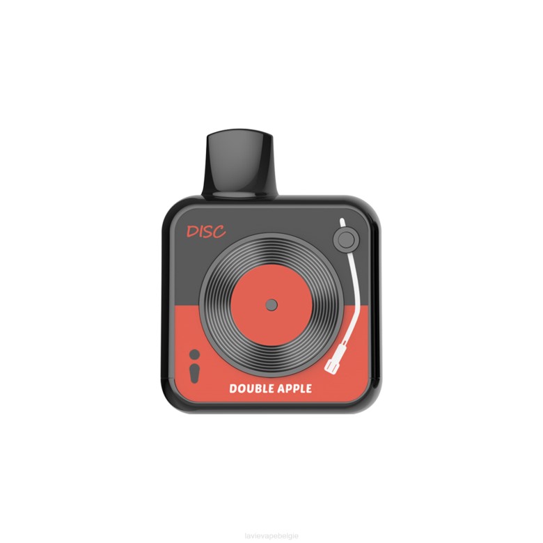LAVIE Vapes - LAVIE DISC 10000 trekjes dubbele appel L0H6153