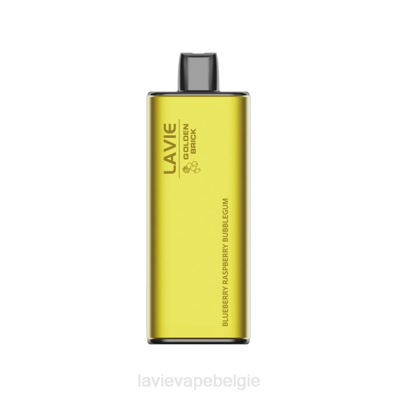 LAVIE Vapes - LAVIE GOLDEN BRICK 10000 trekjes bosbessen-frambozen-kauwgom L0H655