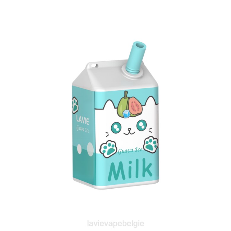 LAVIE Vapes - LAVIE MILK 7000 trekjes guave-ijs L0H6181
