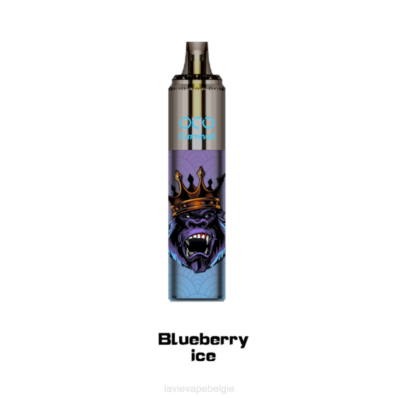 LAVIE Vapes - LAVIE OCO Carnaval 10000 trekjes bosbessen ijs L0H6349