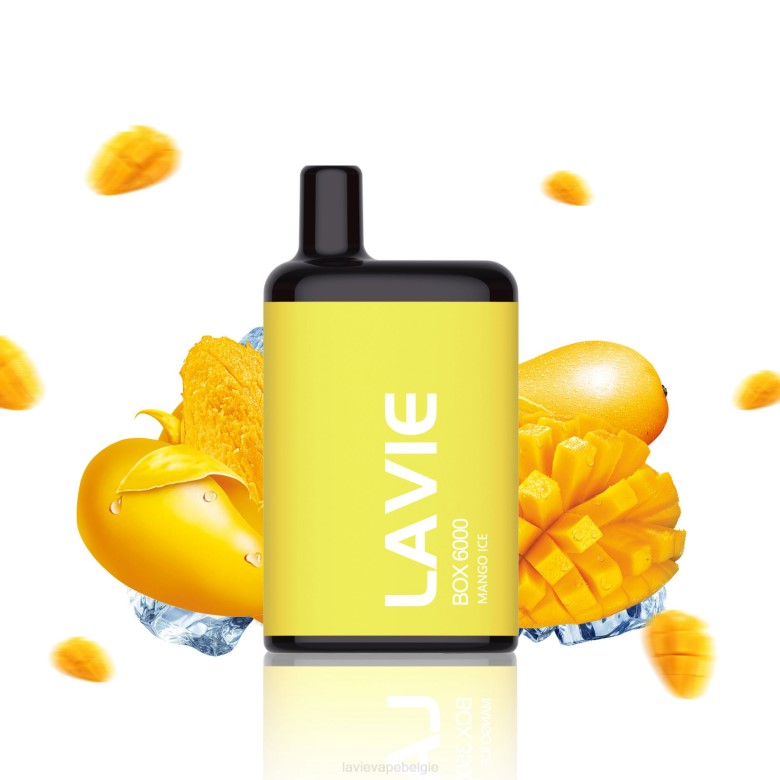 LAVIE Vapes Review - LAVIE BOX 6000 trekjes mango-ijs L0H6201