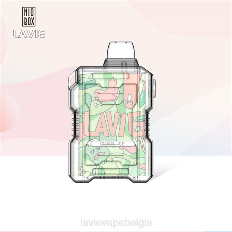 LAVIE Vapes Review - LAVIE NIO BOX 9000 trekjes guave-ijs L0H6194
