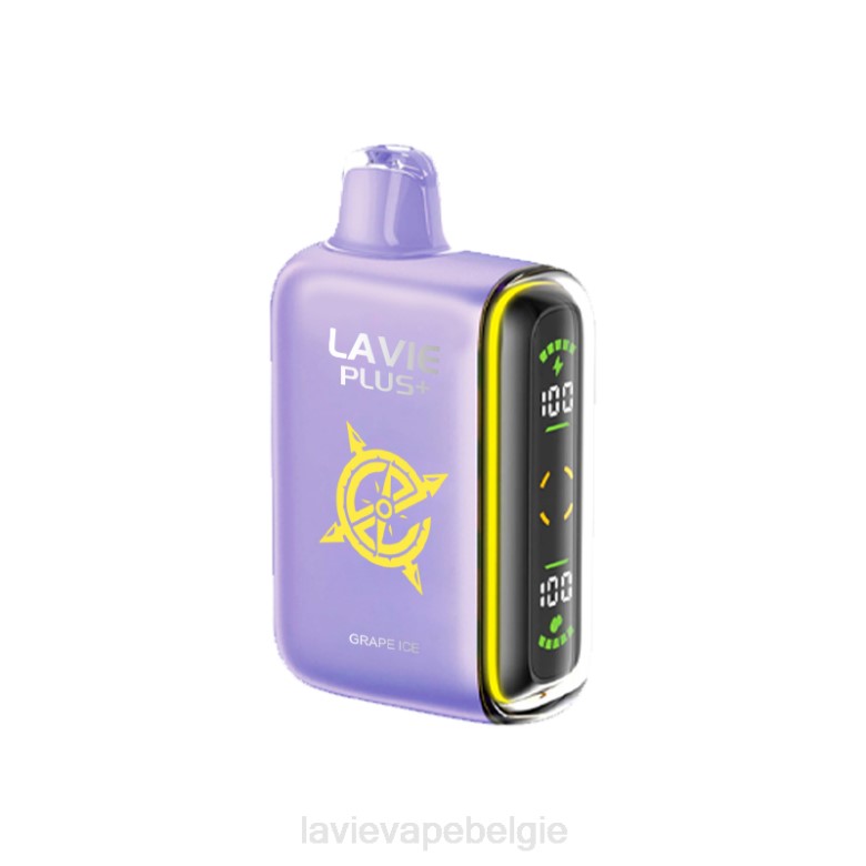LAVIE Vapes Review - LAVIE PLUS 15000 trekjes druiven ijs L0H6103
