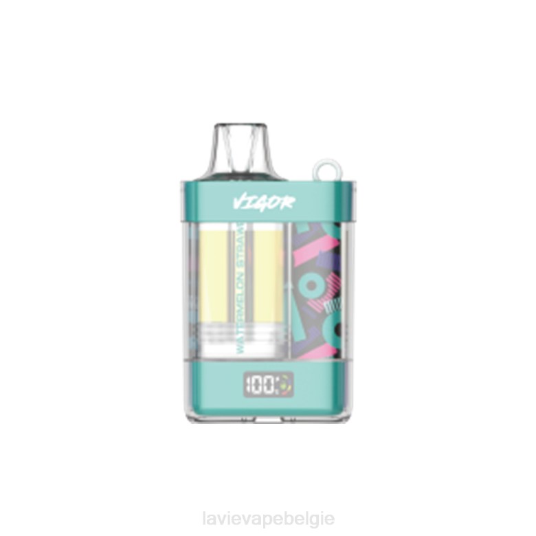 LAVIE Vapes Review - LAVIE VIGOR 15000 trekjes watermeloen aardbei L0H612