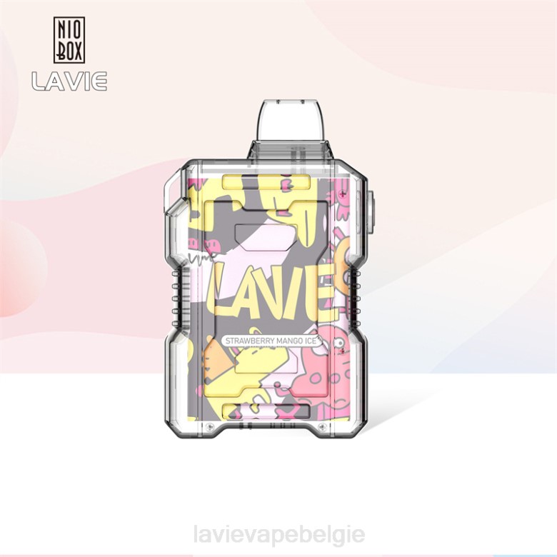 LAVIE Vape Review - LAVIE NIO BOX 9000 trekjes aardbei-mango-ijs L0H6190