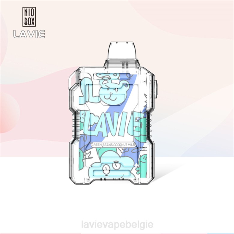 LAVIE Vapes - LAVIE NIO BOX 9000 trekjes groene bonen kokosmelk L0H6188
